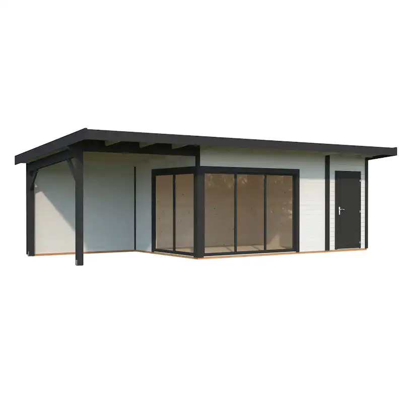 Stuga Palmako Andrea 24,2 m² Slide (inv. 15,2+7,9 m²)
