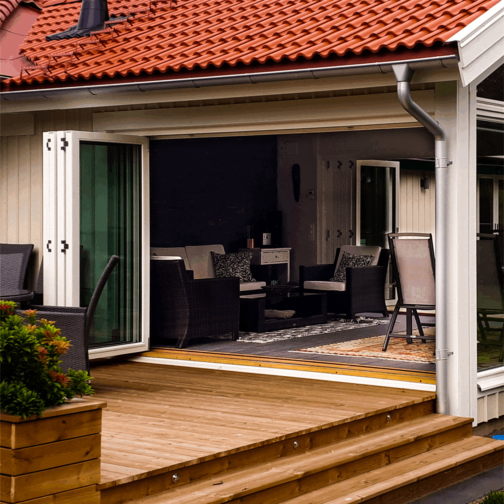 Vikdörr Vilenta Idre Trä 5-Delat