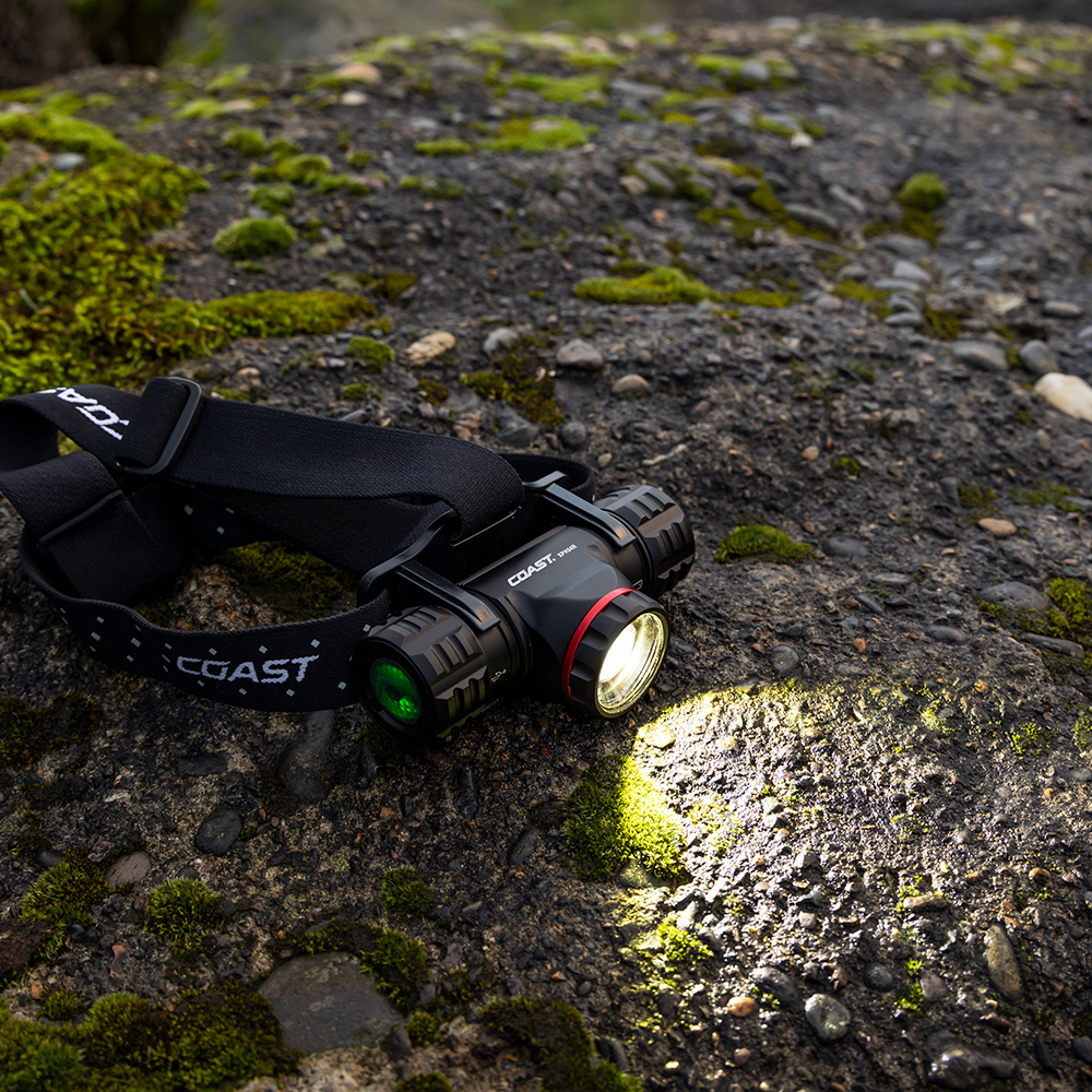Pannlampa Coast XPH34R Uppladdningsbar 2075 Lumen