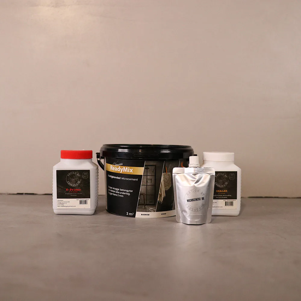 Microcement Design By Cement Badrums-kit Readymix
