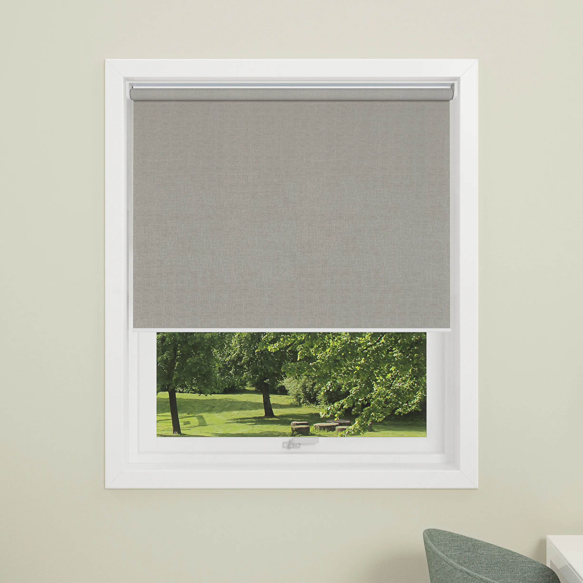 Rullgardin Touch mörkl. cream 90x210 Bredd: 90 cm, Längd: 210 cm, Färg: Beige