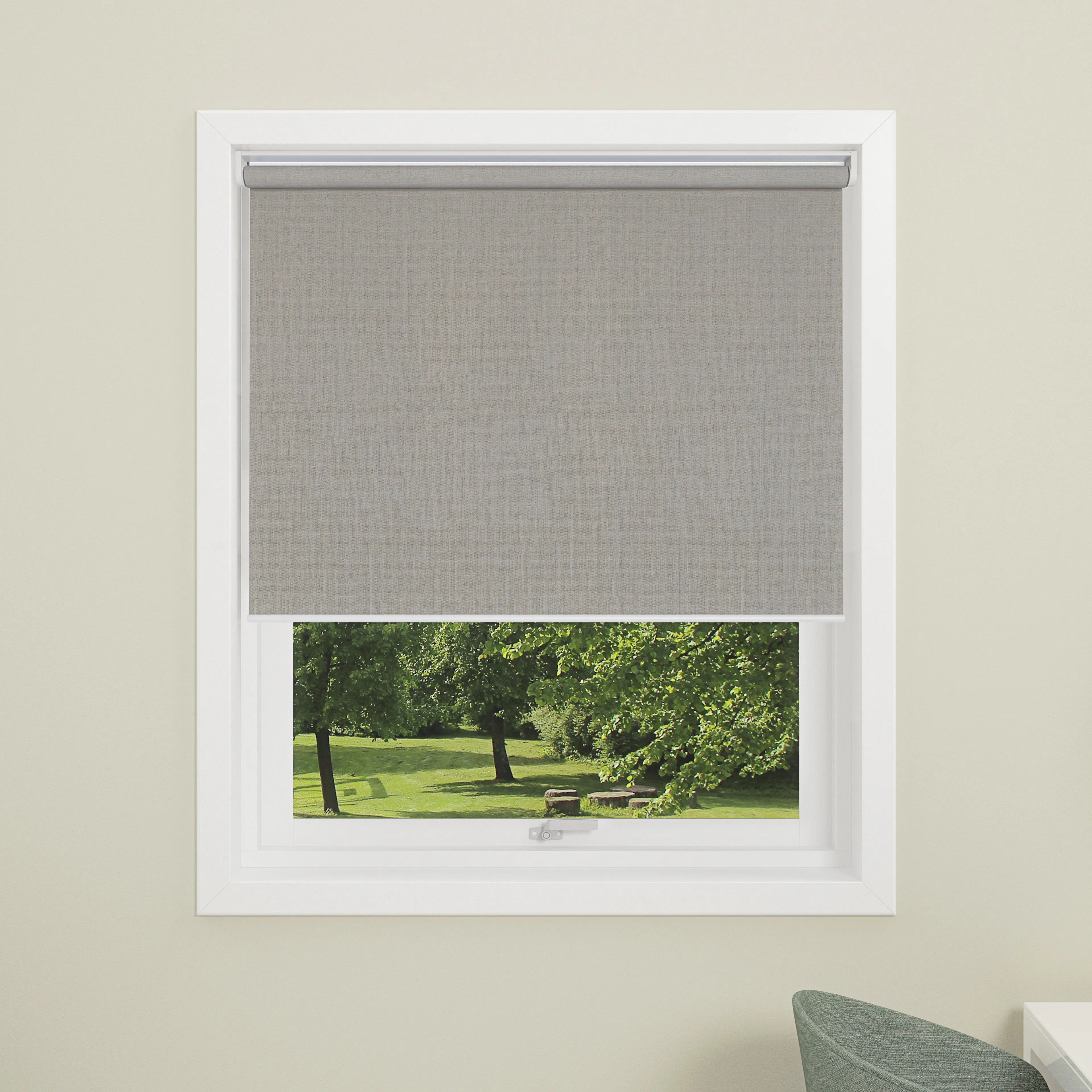Rullgardin Touch mörkl.  cream 90x210 Bredd: 90 cm, Längd: 210 cm, Färg: Beige