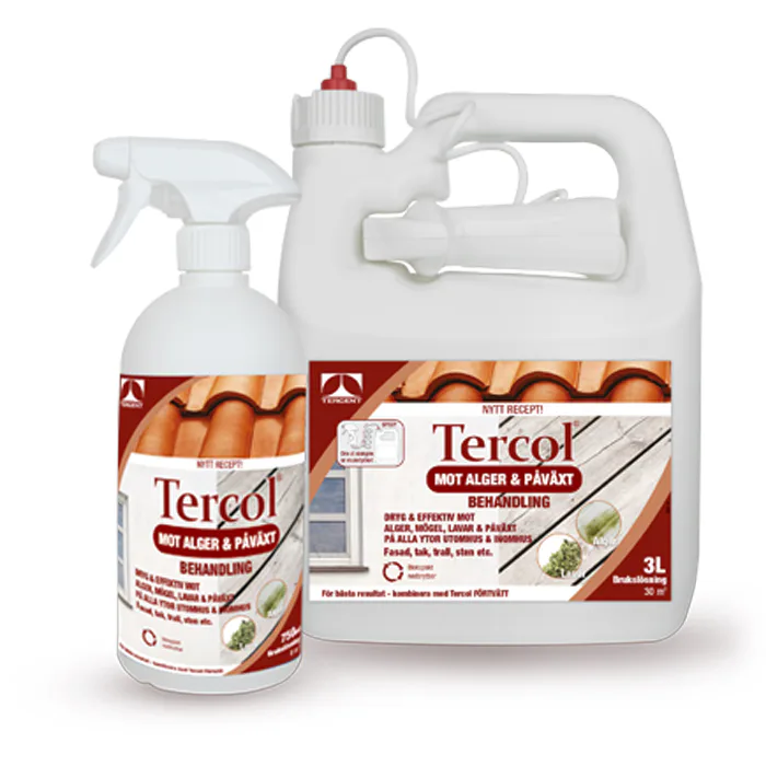 Rengörningsmedel Tergent Tercol Mot Alger & Påväxt 3 L