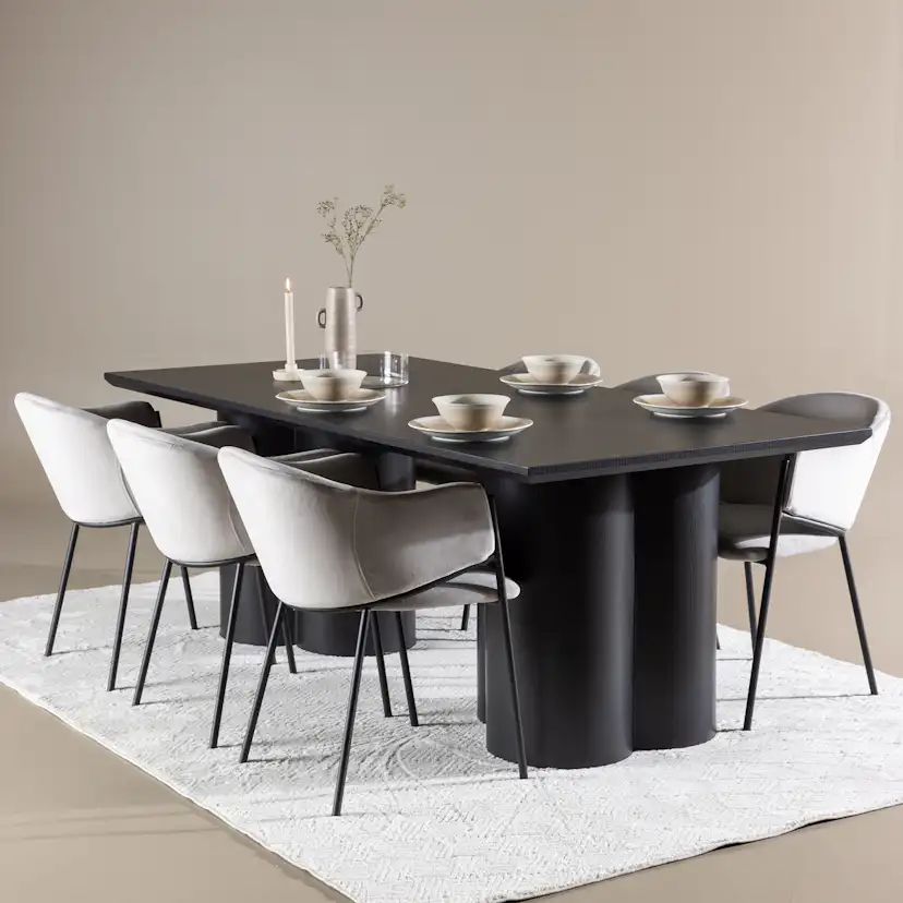 Matgrupp Venture Home Olivia 210 med 6 st Evelina Stolar