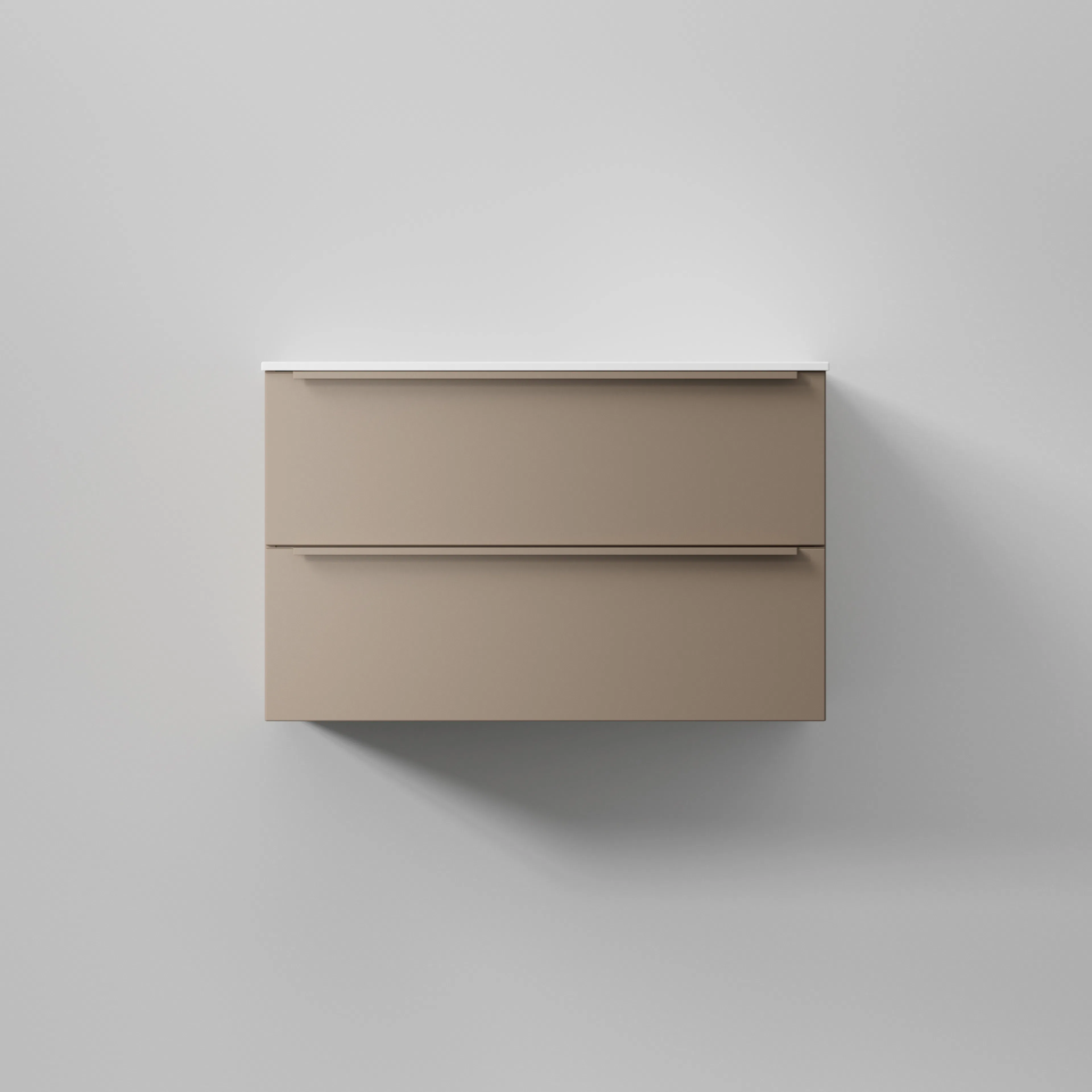 Kommod Core Avant 80 Warm Clay, 2 Lådor Warm Clay, 800x454x500 mm