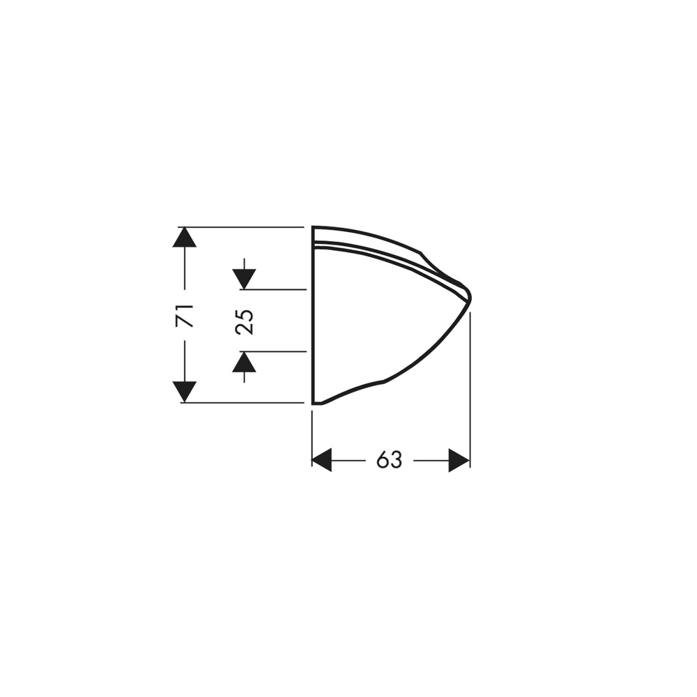 Duschhållare Hansgrohe Porter