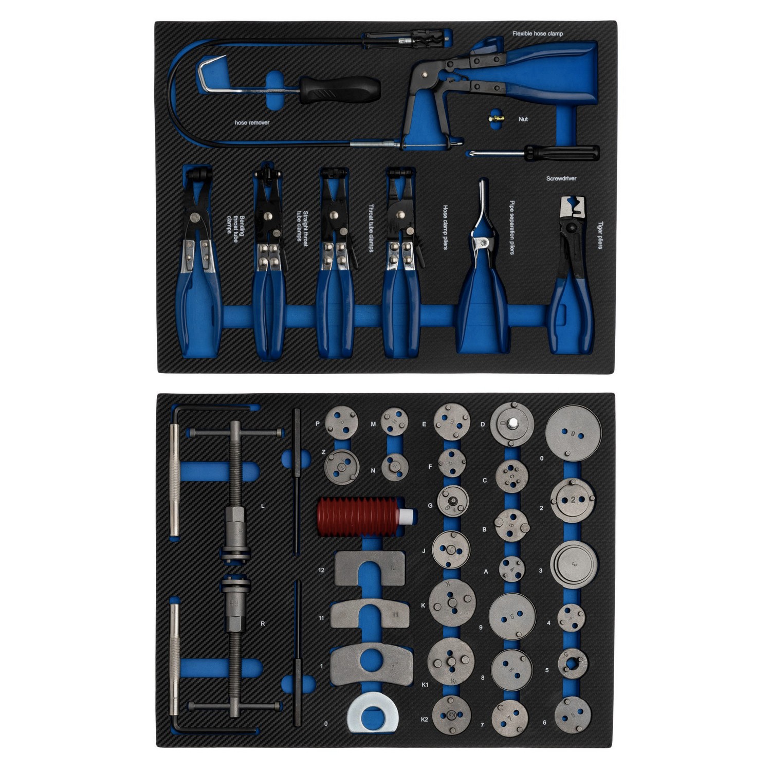 Verktygsvagn Timco 8 ltk 266-delad med Bilverktyg