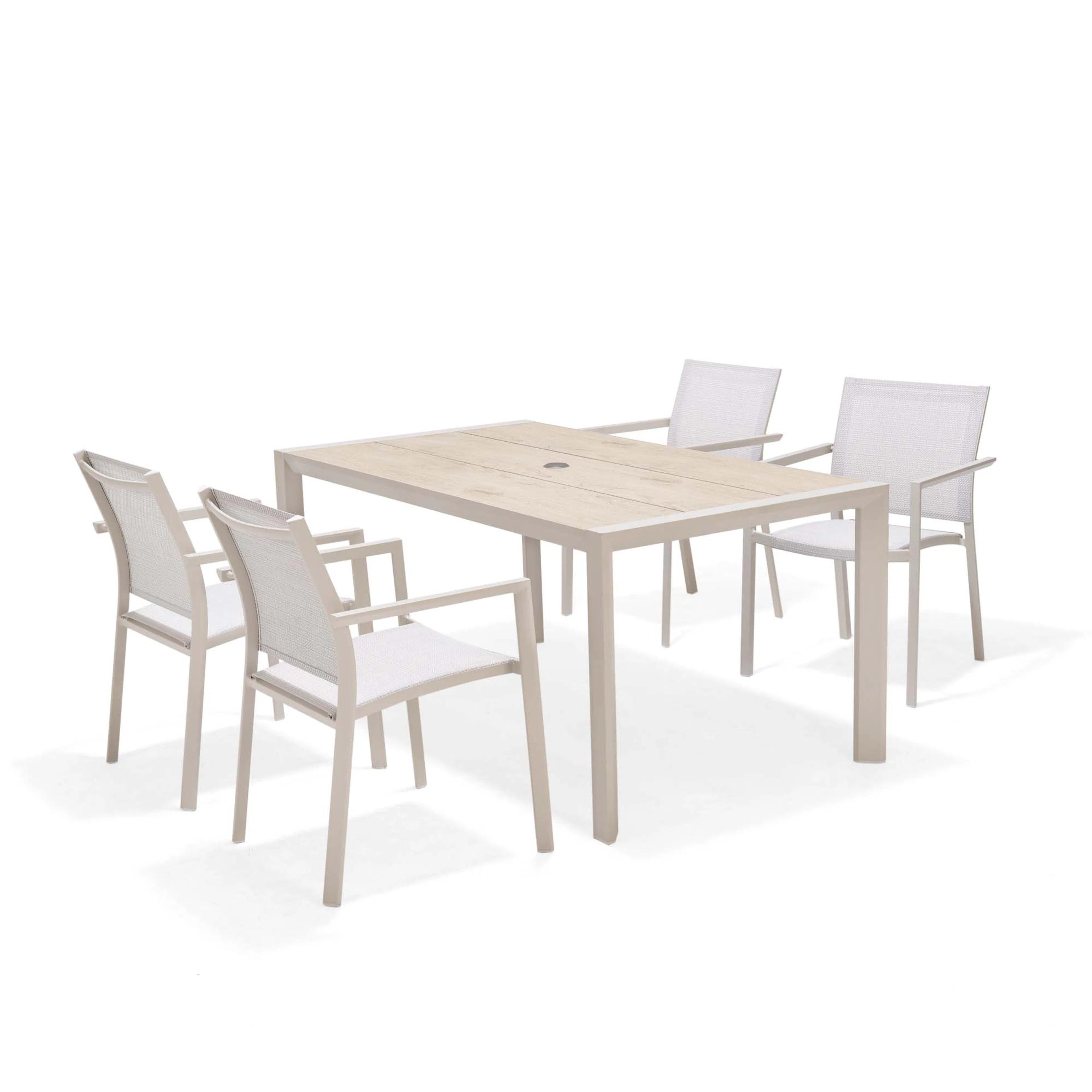 Matgrupp Utomhus LifestyleGarden Urbanite 160 cm 4 karmstolar