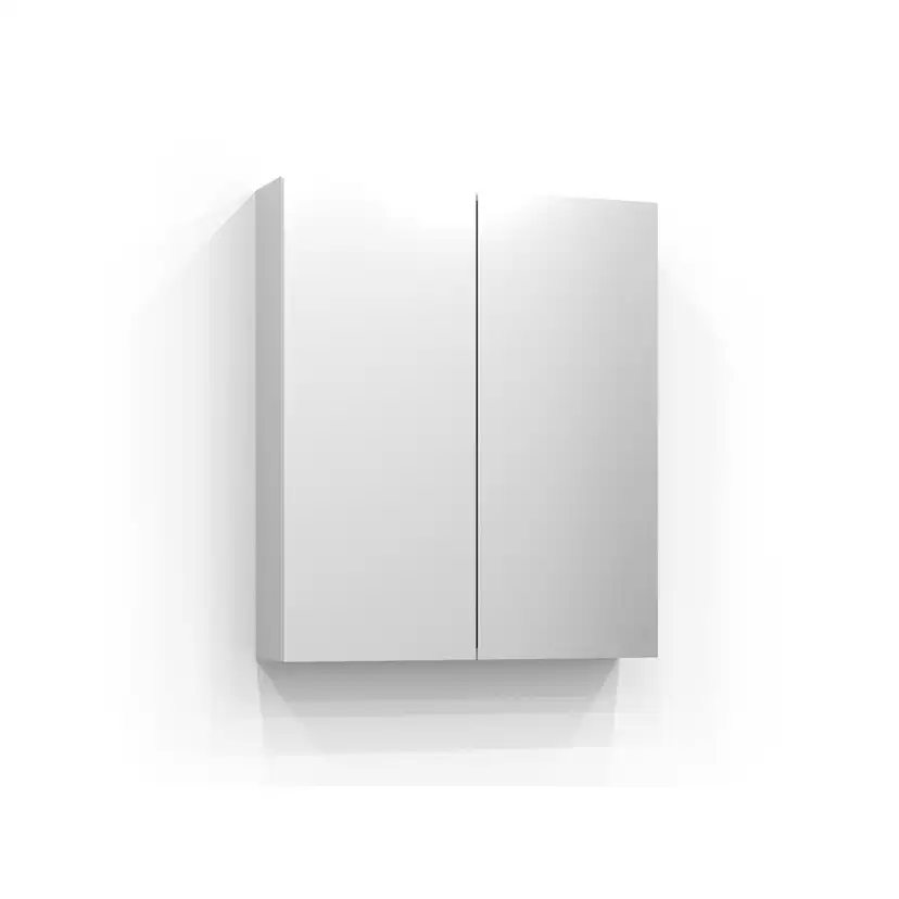 Spegelskåp Dalby 60 Vit med 2 dörrar Vit, 700x600 mm