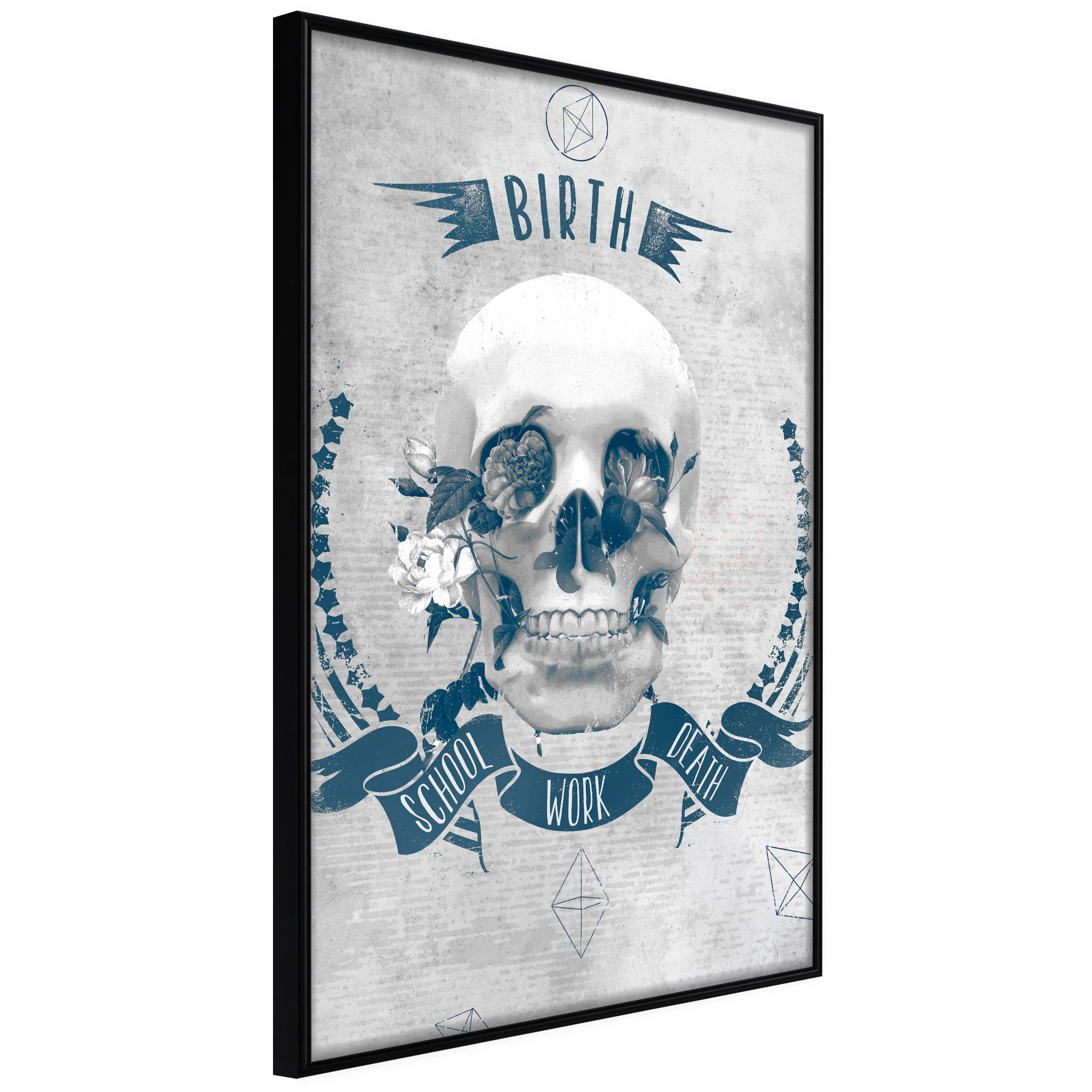 Poster Artgeist Affisch Life Is Brutal