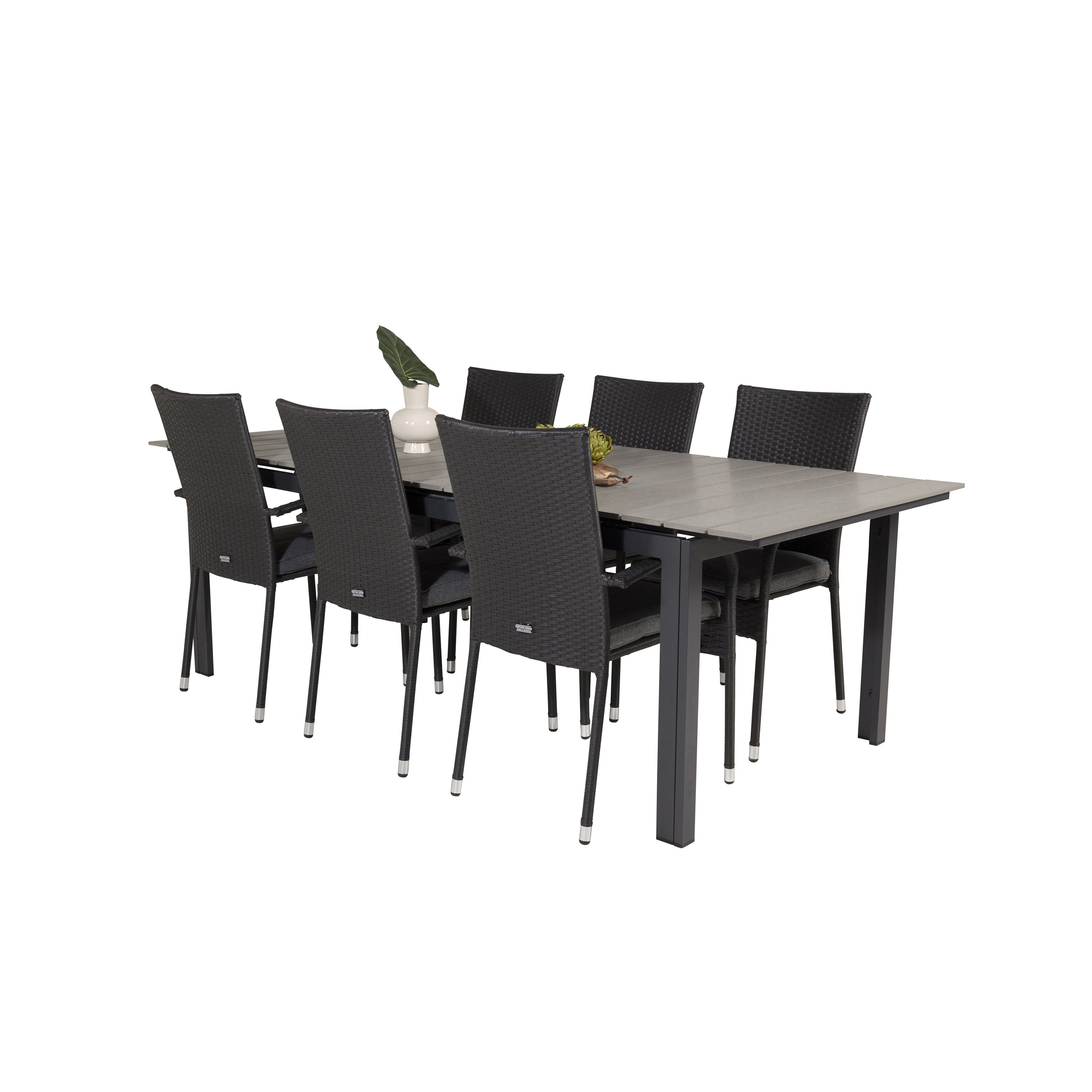 Matgrupp Venture Home Lova 224/324 med 6 Asta Stolar