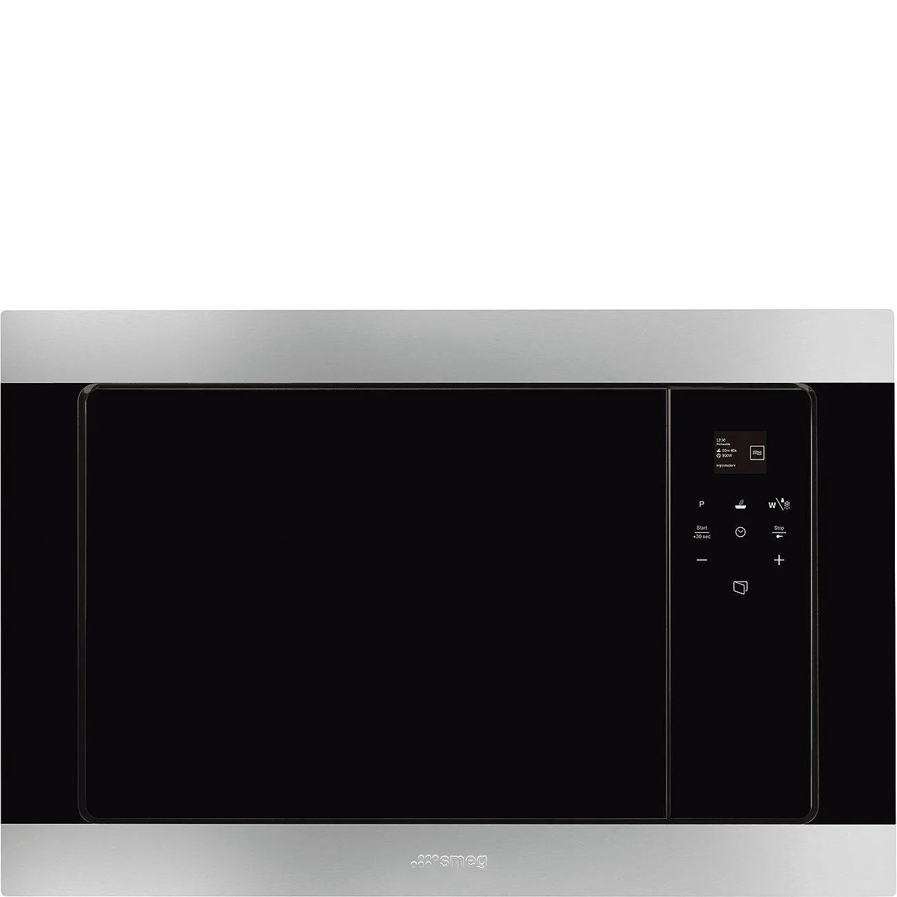 Mikrovågsugn Smeg Classic FMI320X2 Integrerad