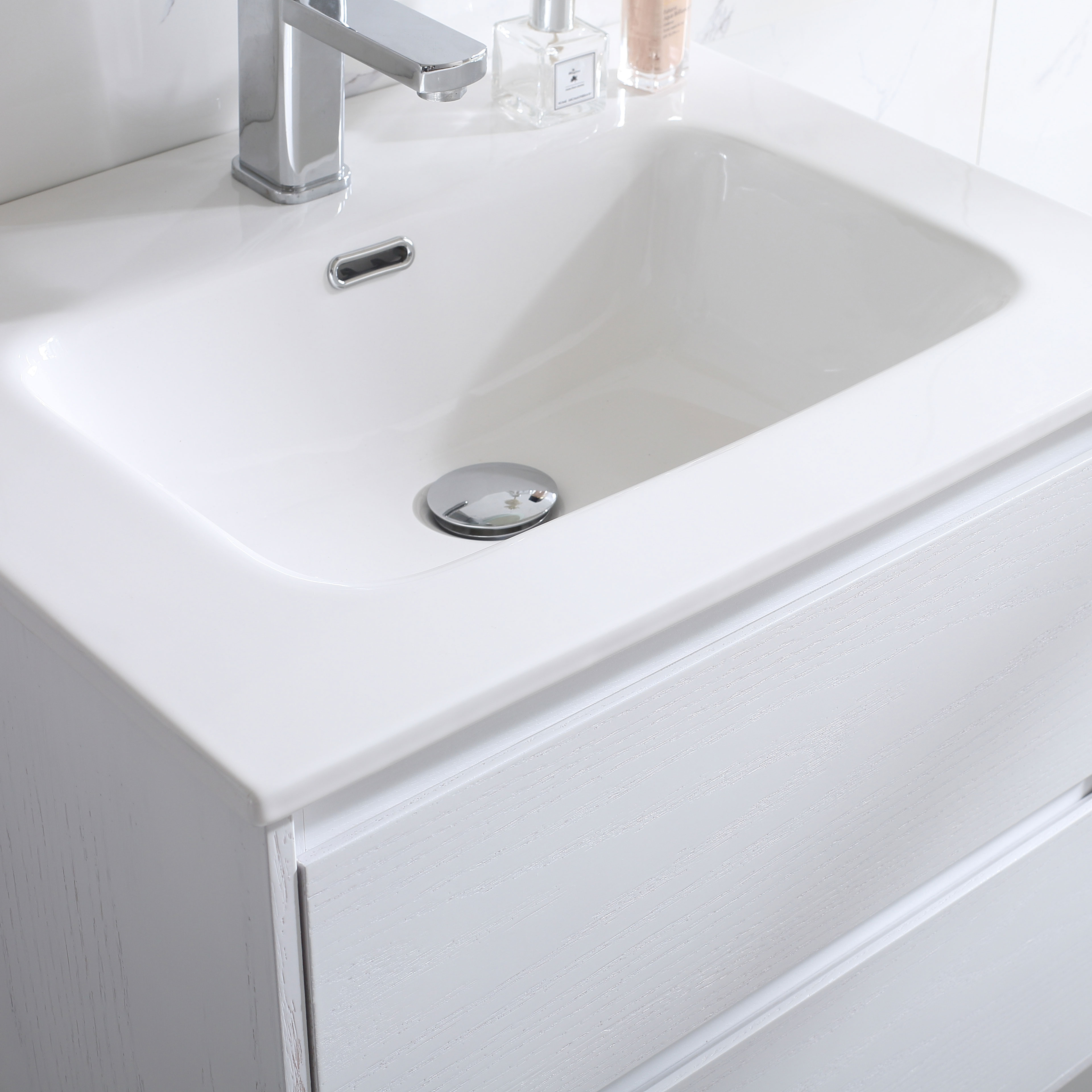 Tvättställsskåp Bathlife Lättsam Vit