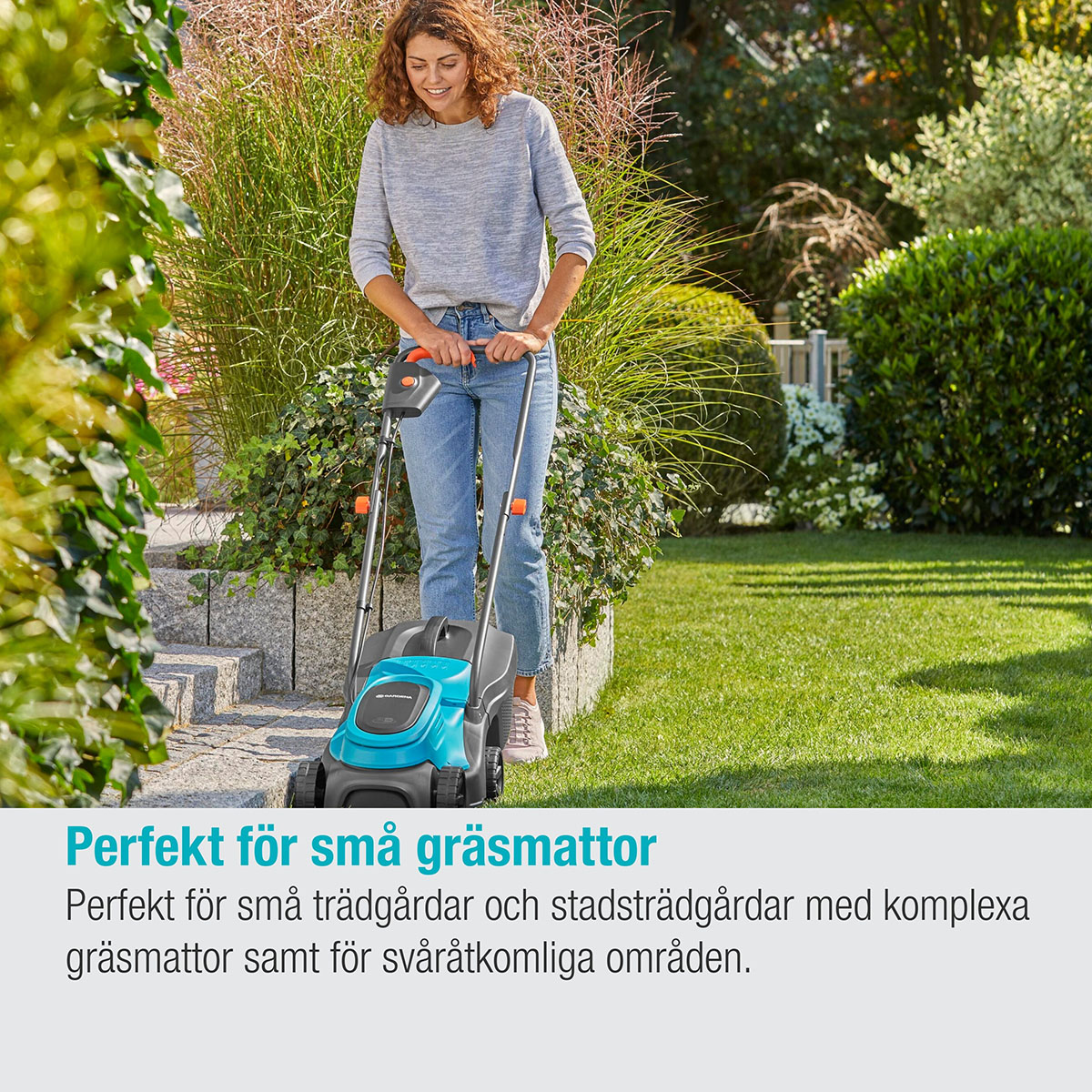 Batterigräsklippare Gardena PowerMax 30/18V utan Batteri och Laddare