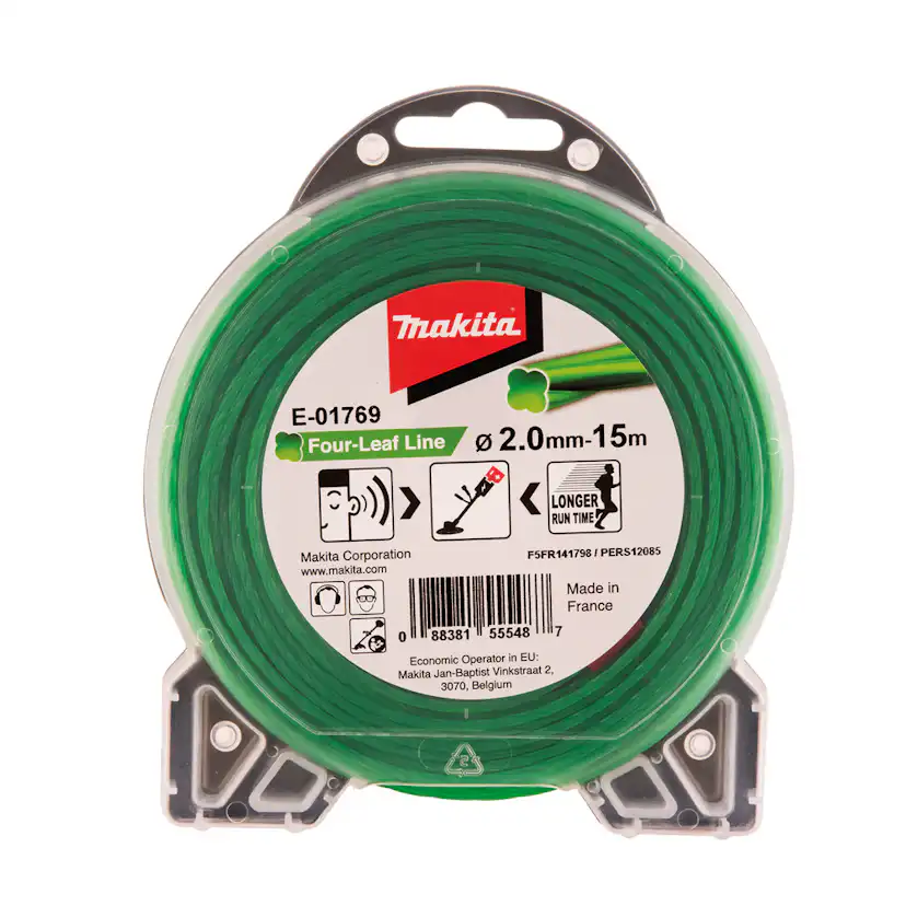 Trimmertråd Makita E-01769 Fyrklöver