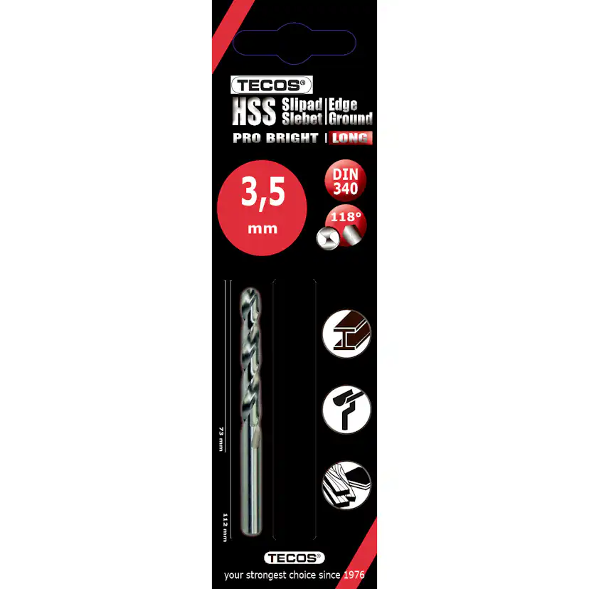 Borr Tecos HSS ProBright (382001001-WR)