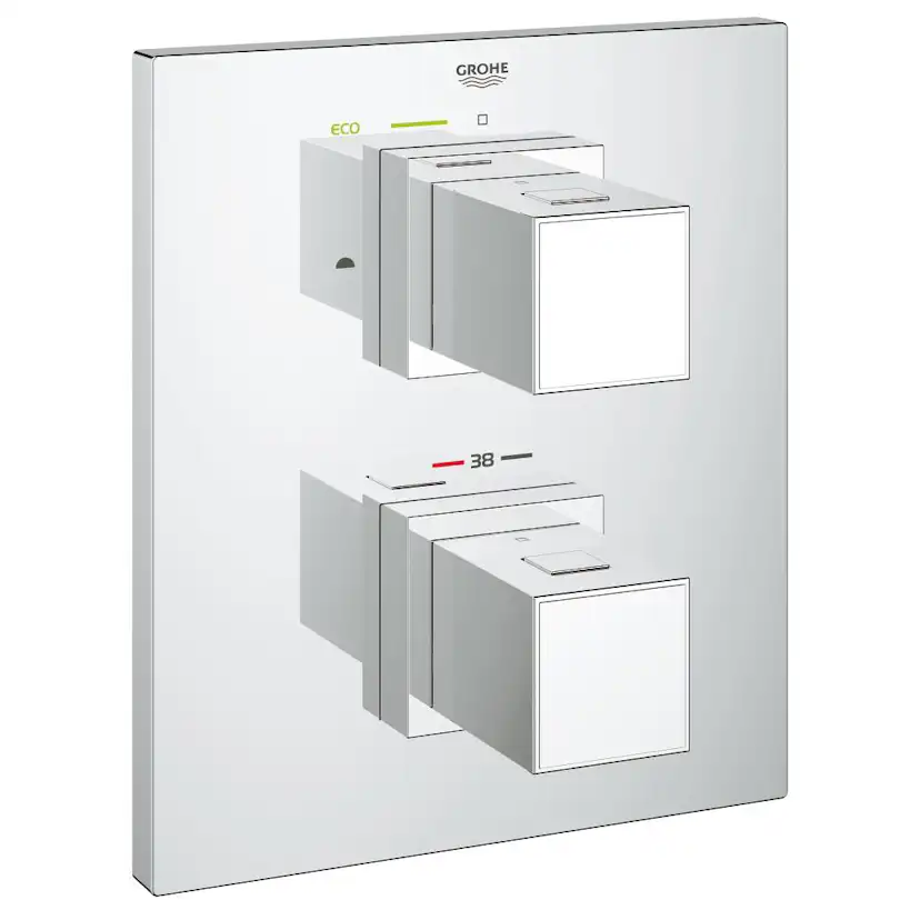 Takduschset Grohe Grohtherm Cube Perfect 34506 för Inbyggnad