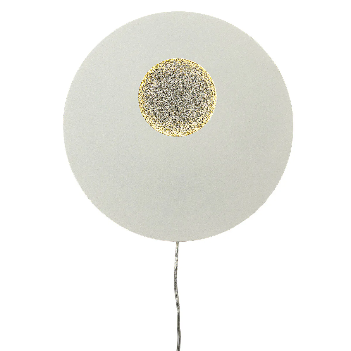 PLANET vägglampa vit/silver Vit/Silver