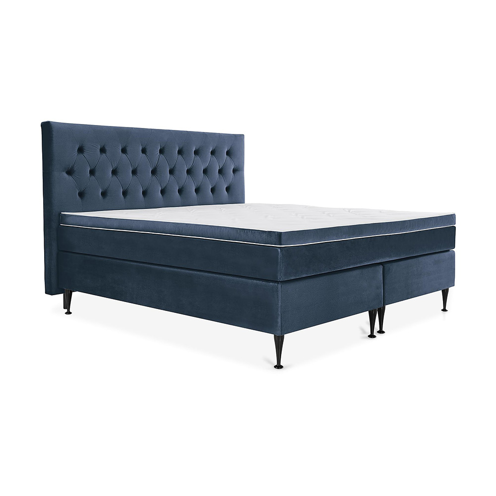 Kontinentalsäng Berg & Strand Royal Velvet 210x210 med Sänggavel