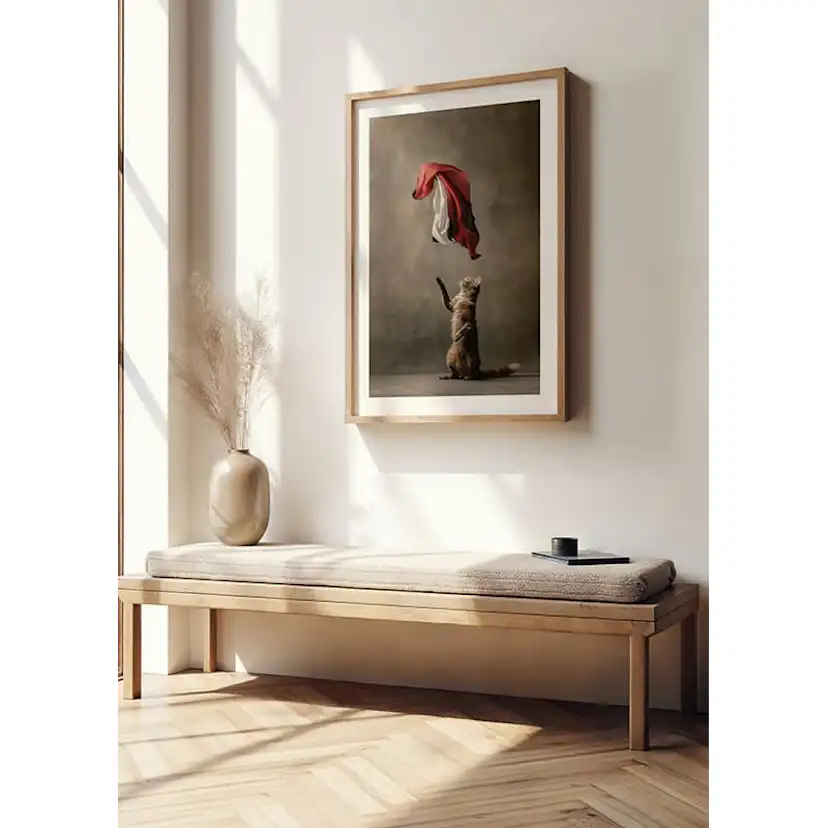 Poster Gallerix Playful Cat Studio Elements