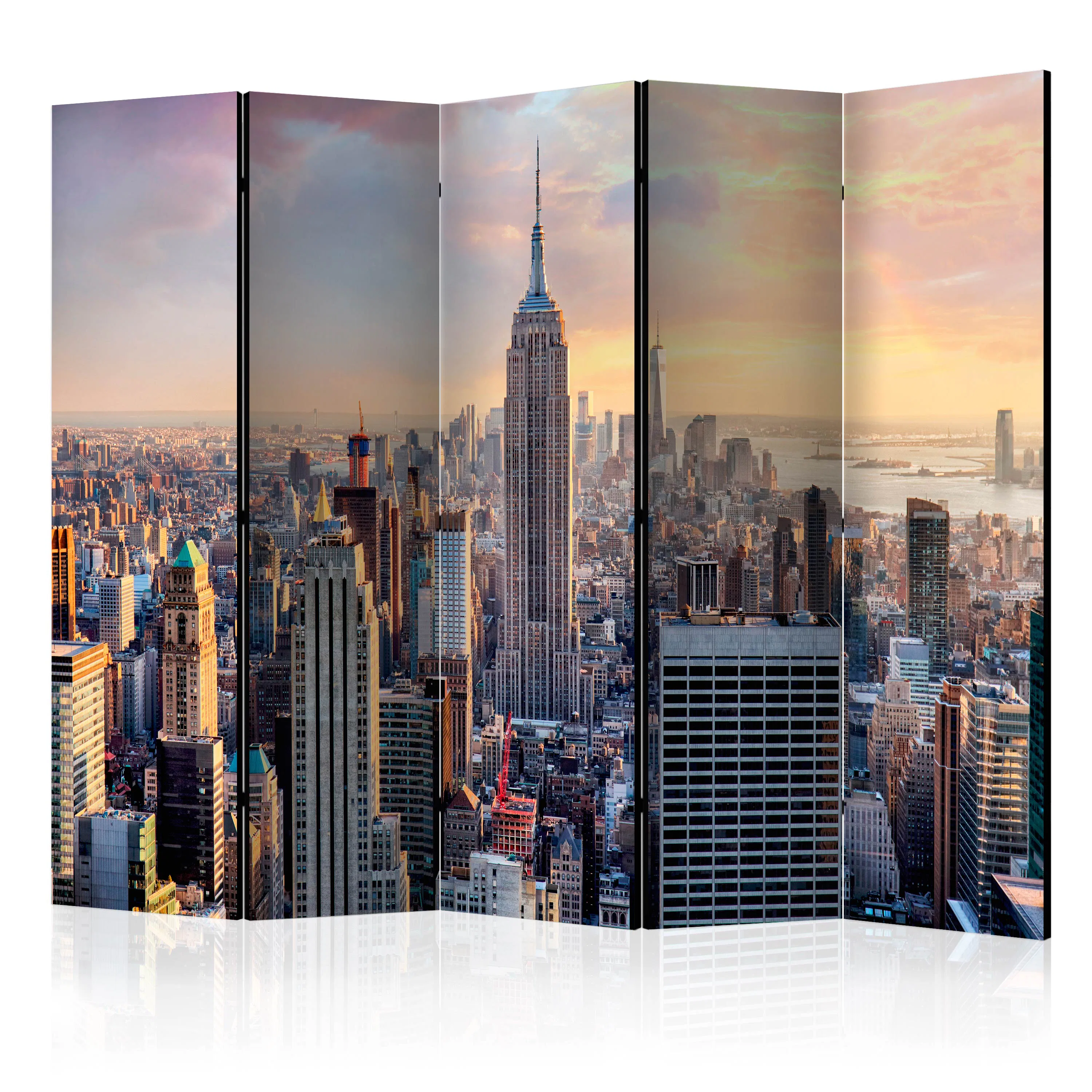 Rumsavdelare Skärmvägg Arkiio Sunny Metropolis II 225x172 cm