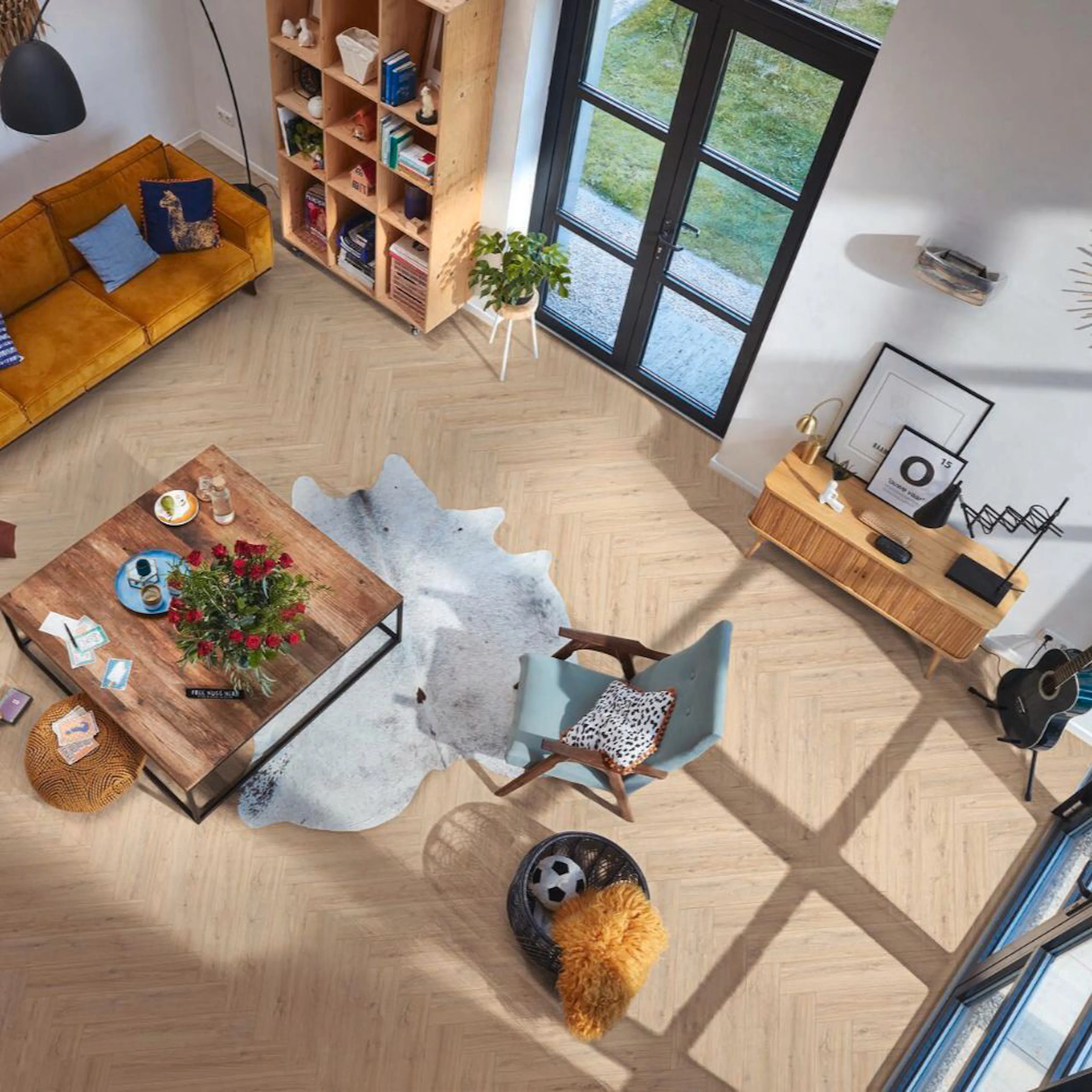 Laminatgolv MeisterDesign. laminate LS 350 Sand cliff oak 07122