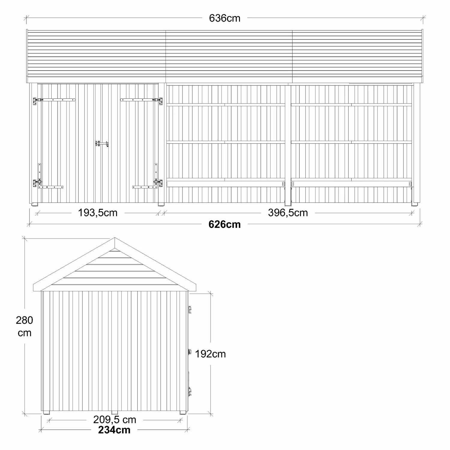 Trädgårdshus PLUS Multi 14,5 m2 169590