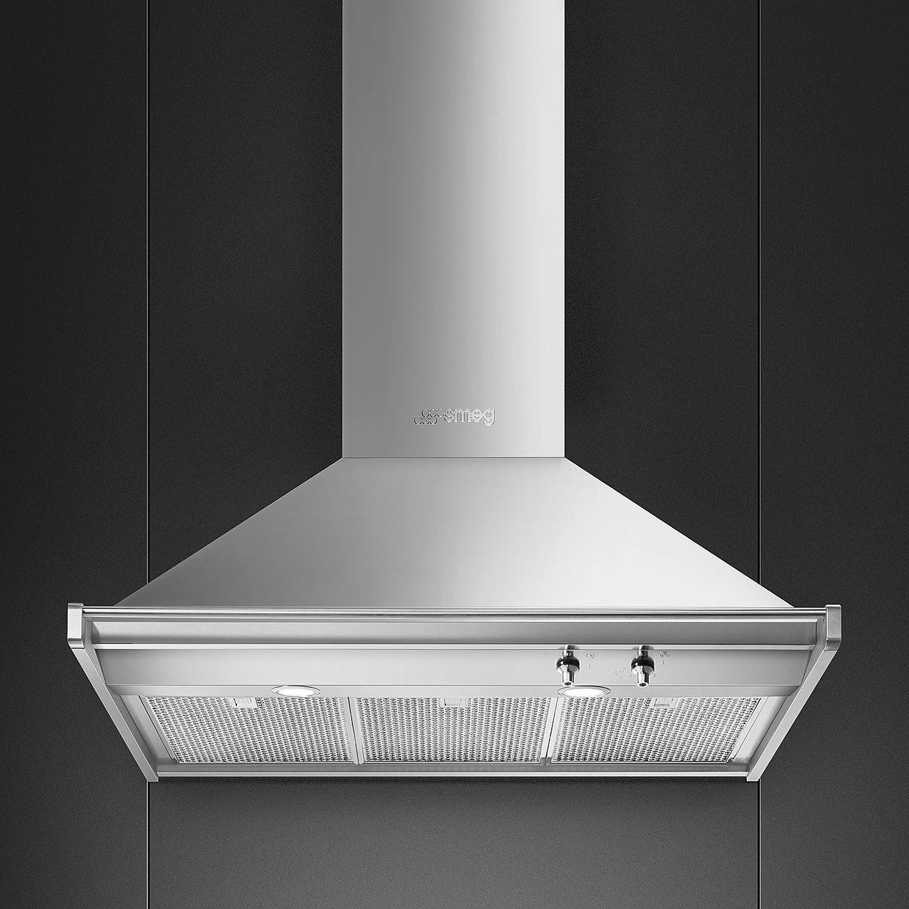 Köksfläkt Smeg Classic KD90H Väggmonterad