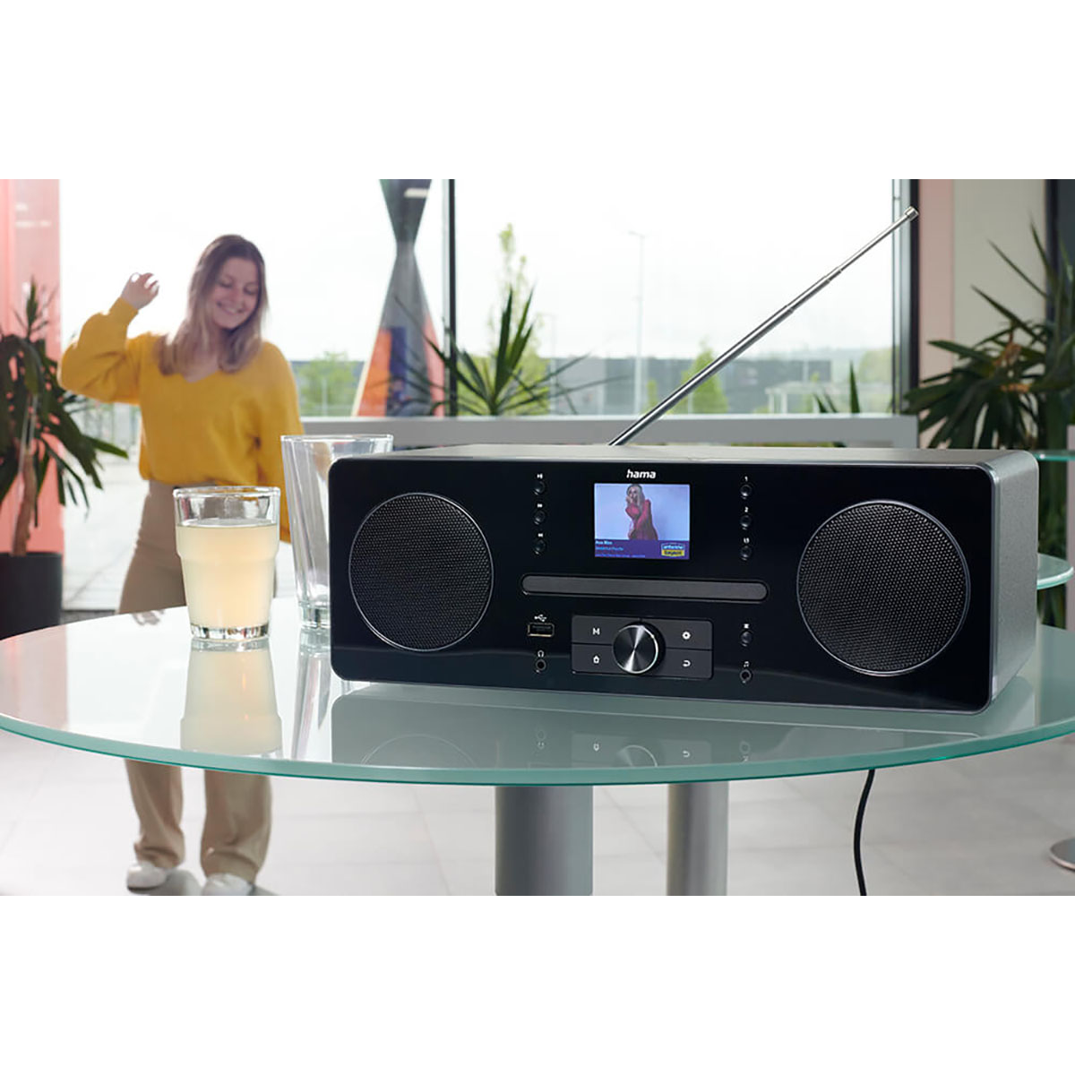 Radio Hama FM/DAB+/CD/BT Internetradio DIR1570CBT