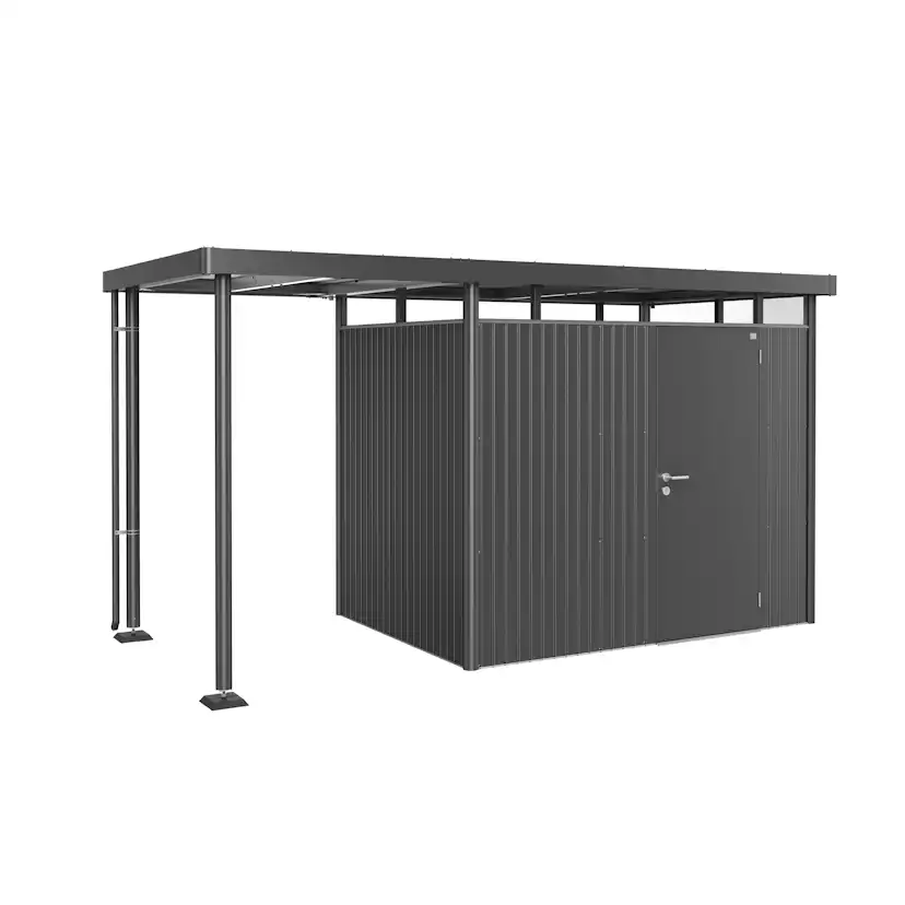 Sidotak HighLine H2 Storlek S Metallic mörkgrå Mörkgrå