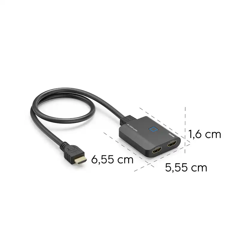 HDMI-Splitter HAMA 4K One In Two Out