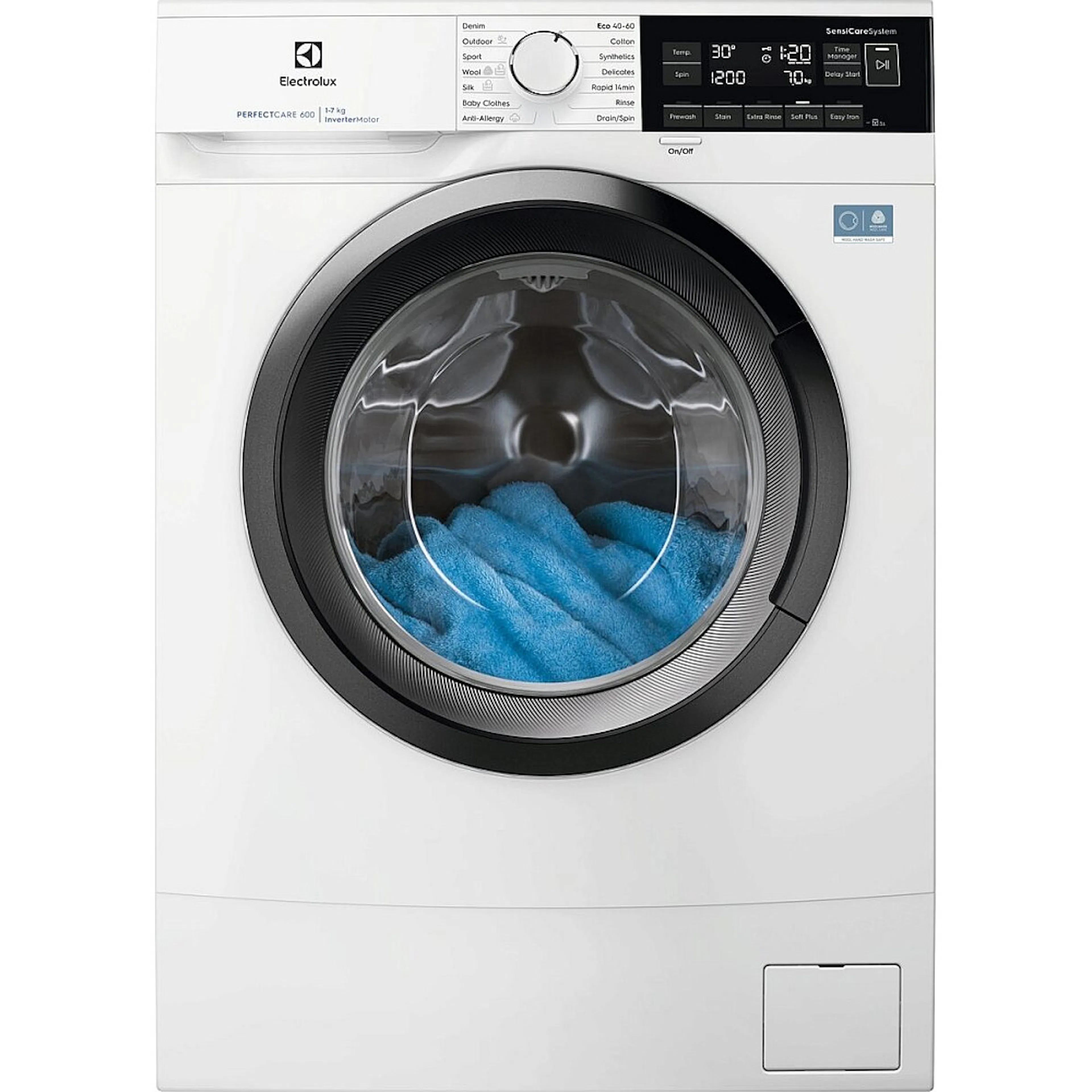 Frontmatad tvättmaskin Electrolux EW6S674W45