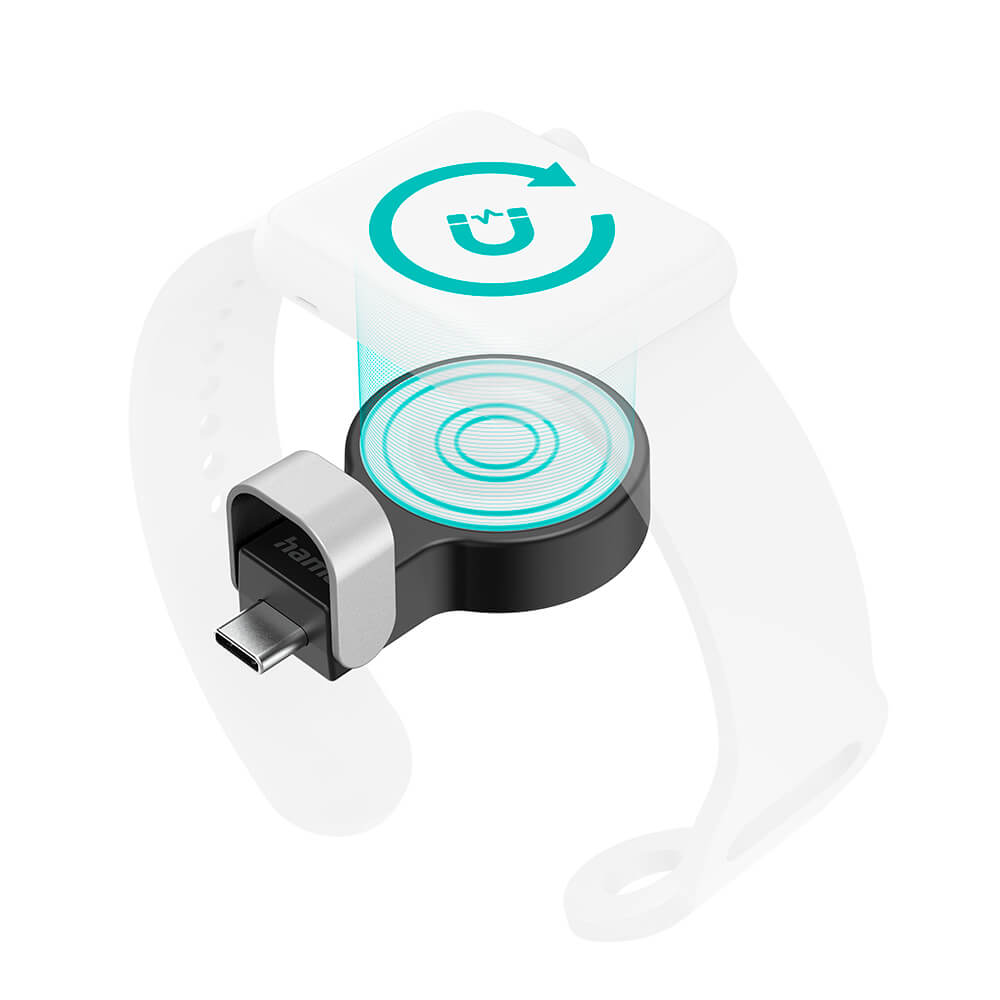 Trådlös Laddare Hama För Apple Watch USB-C