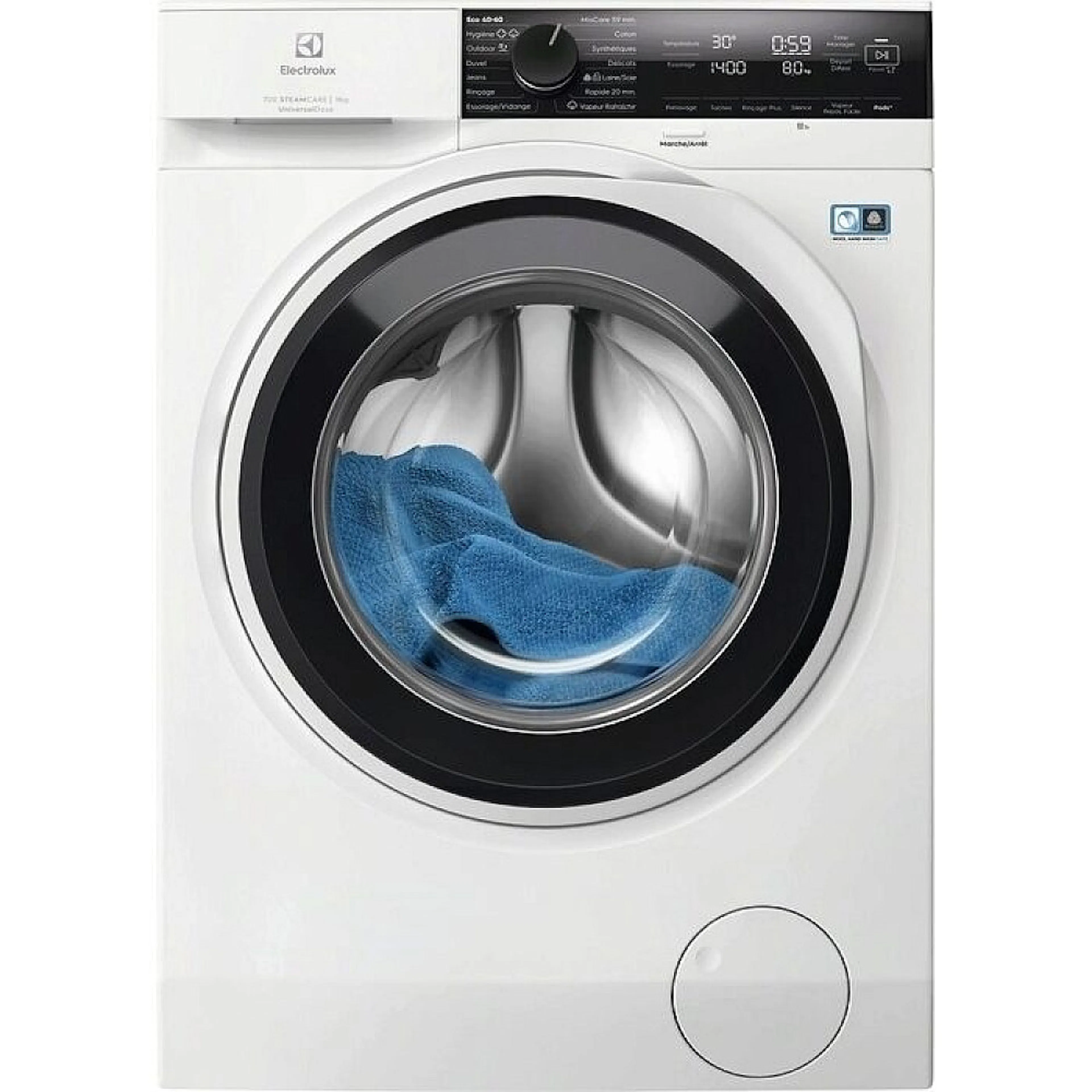 Frontmatad Tvättmaskin Electrolux EFI743S14S SteamCare 700 10 Kg