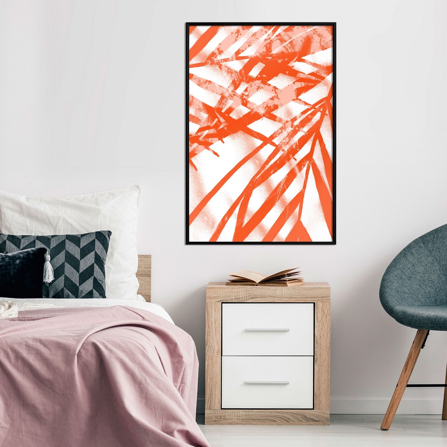 Poster Artgeist Affisch Palm Composition