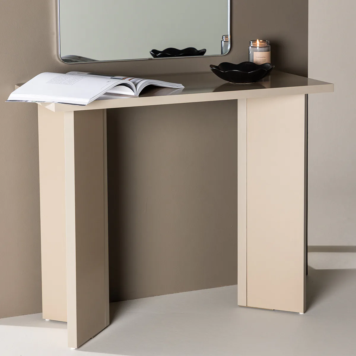 Skrivbord Venture Home Kristansund Beige