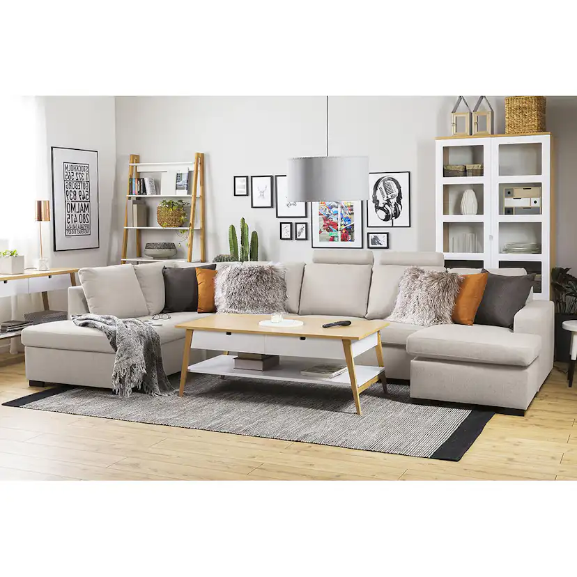 U-soffa Scandinavian Choice Crazy XL