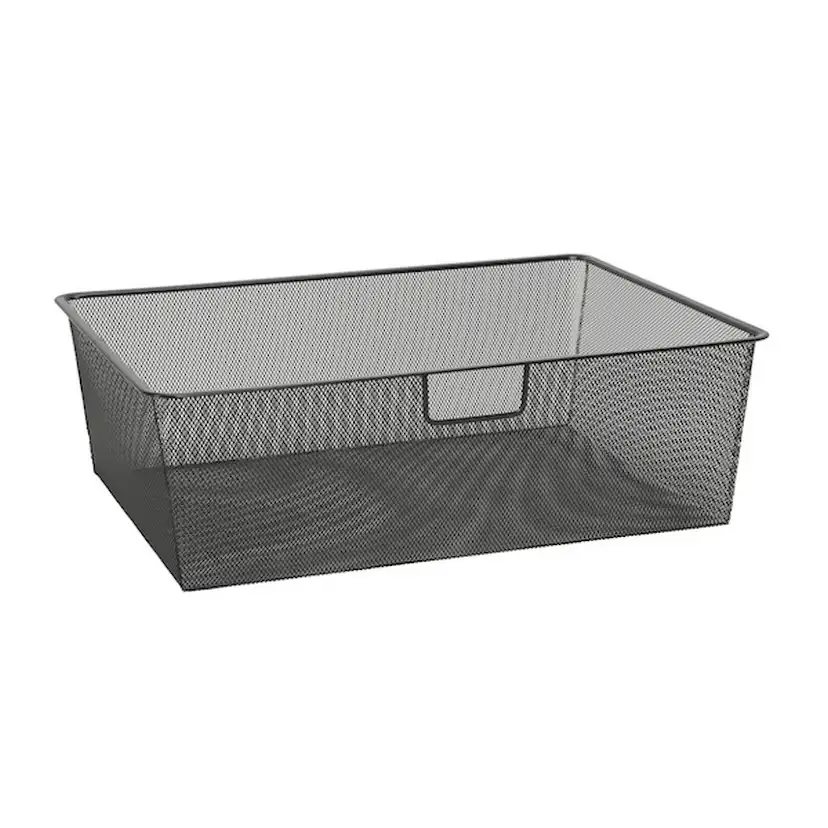 Meshback för Utdragsram B: 60 D: 40 H: 18 Graphite Graphite, HxDxB: 185x427x580 mm