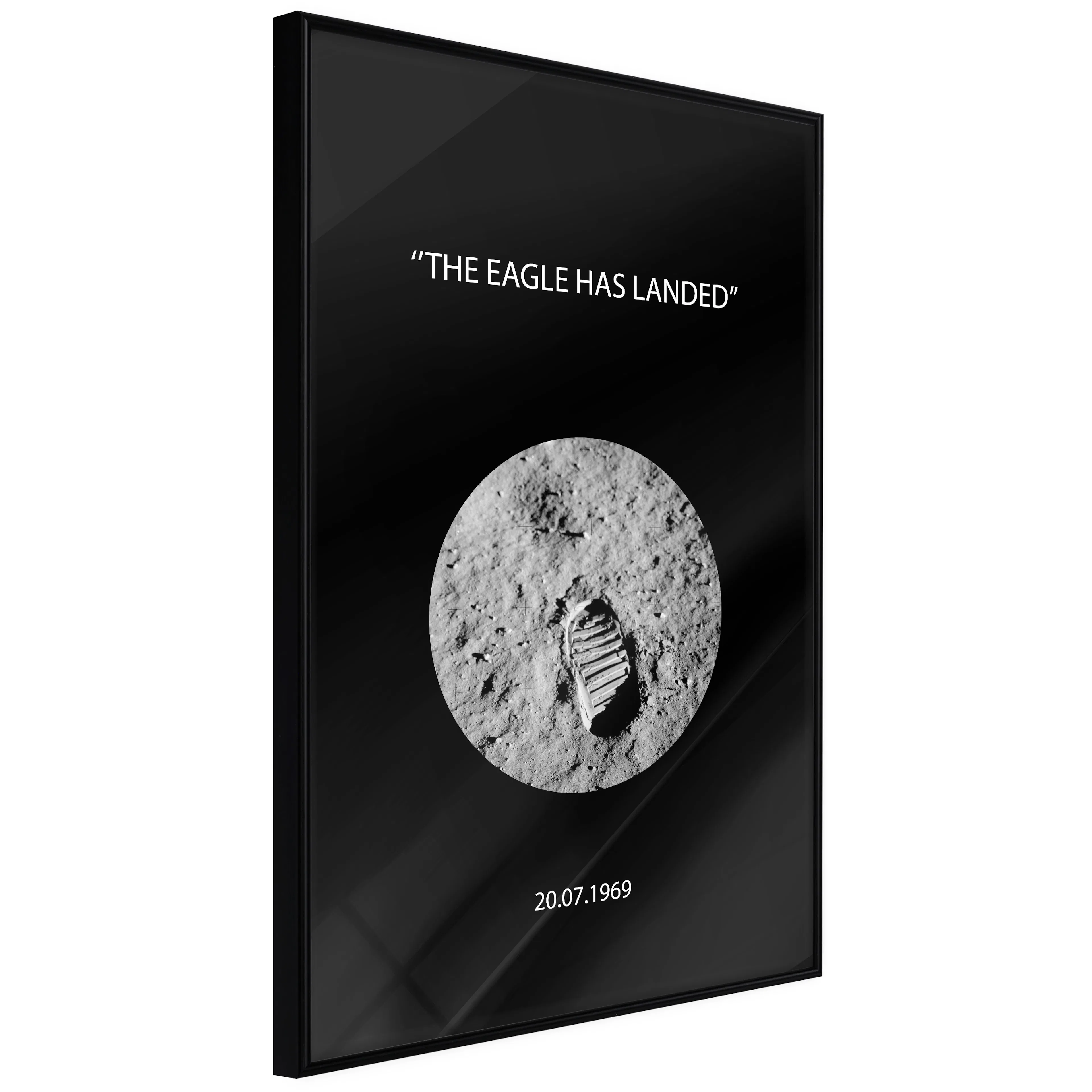 Affisch - The Eagle Has Landed [Poster] 20x30 Svart ram, 20x30 cm