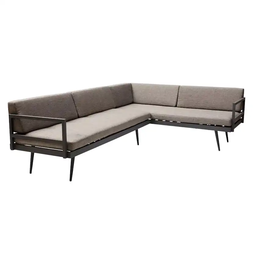 Rio lounge soffgrupp, antracit Aluminium Antracit