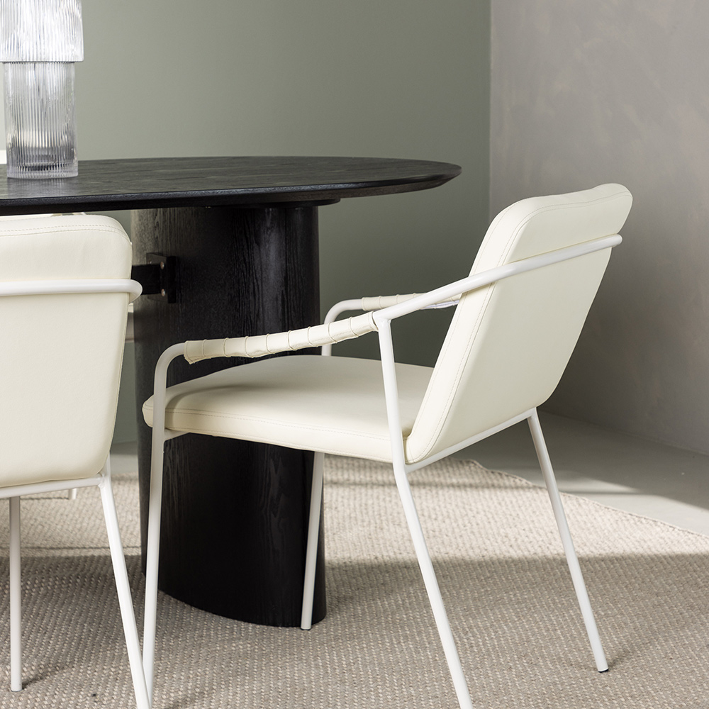 Matgrupp Venture Home Isolde med 4 st Tvist stolar
