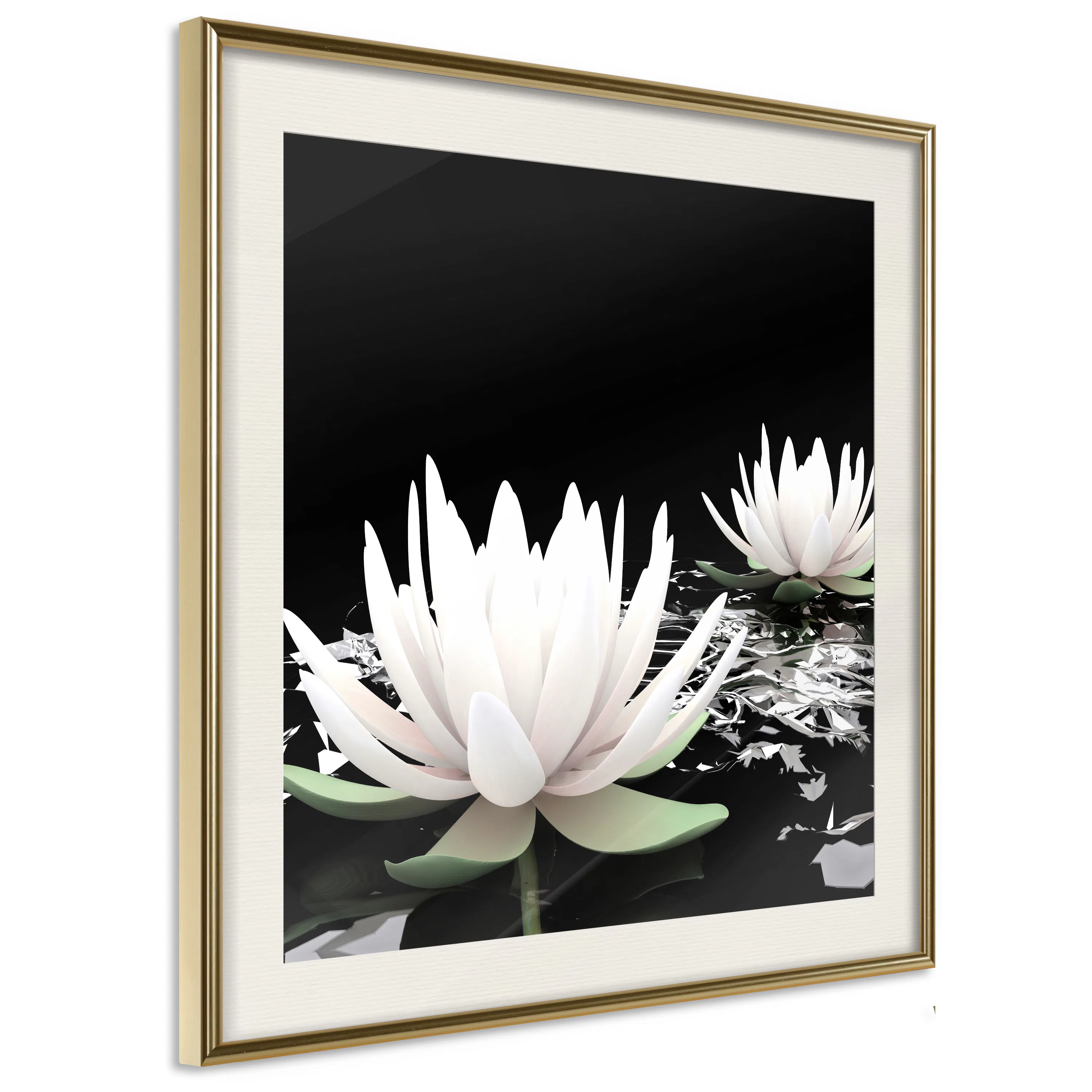 Poster Artgeist Affisch Lotus Flowers