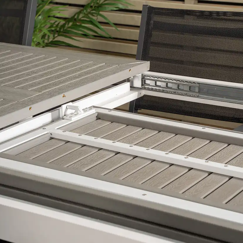 Matgrupp Venture Home Aleyna 224/324 med 6 Copacabana Karmstolar