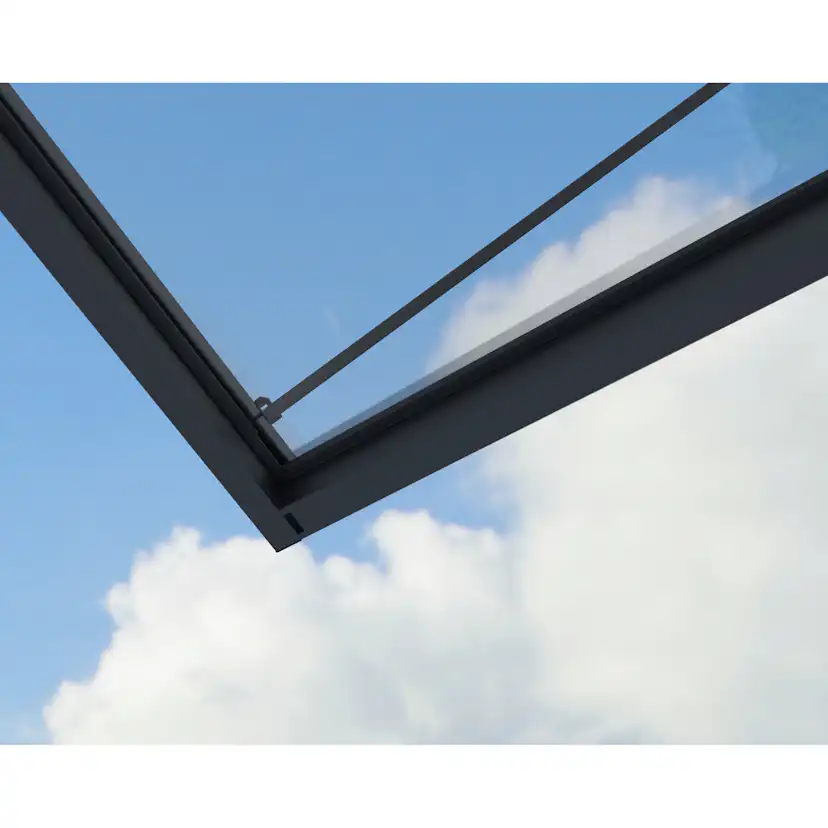 Entrétak Canopia by Palram Sophia XL Grå Klar 1,4 X 8 m