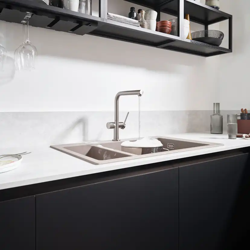 Köksblandare Hansgrohe Talis M54 med L-pip
