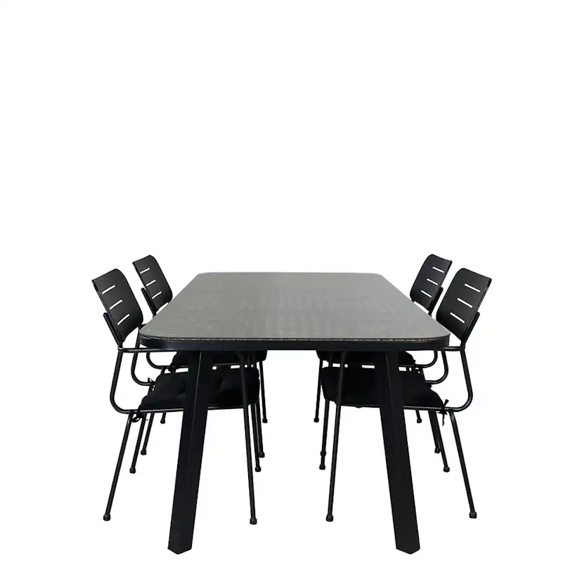 Matgrupp Venture Home Olle med 4 Nime Matstolar