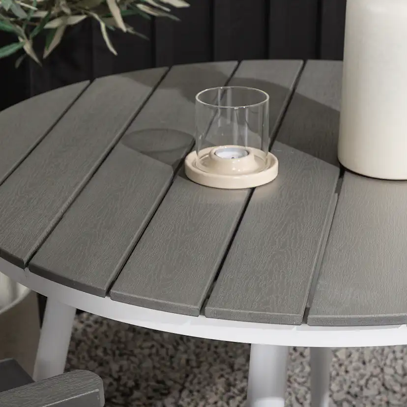 Cafégrupp Venture Home Break Ø90 cm med 2 Albany Stolar