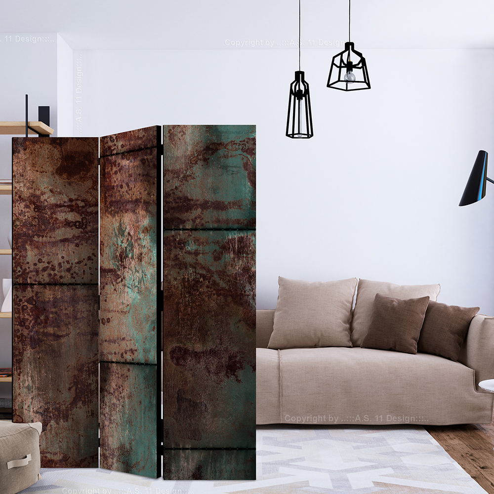 Rumsavdelare Skärmvägg Arkiio Dark Metal Sheet 135x172 cm