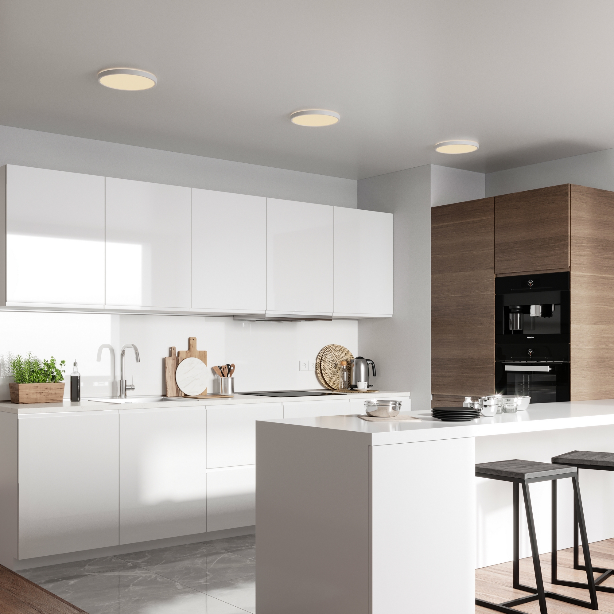 Plafond Nordlux Oja IP20 3-steg CCT