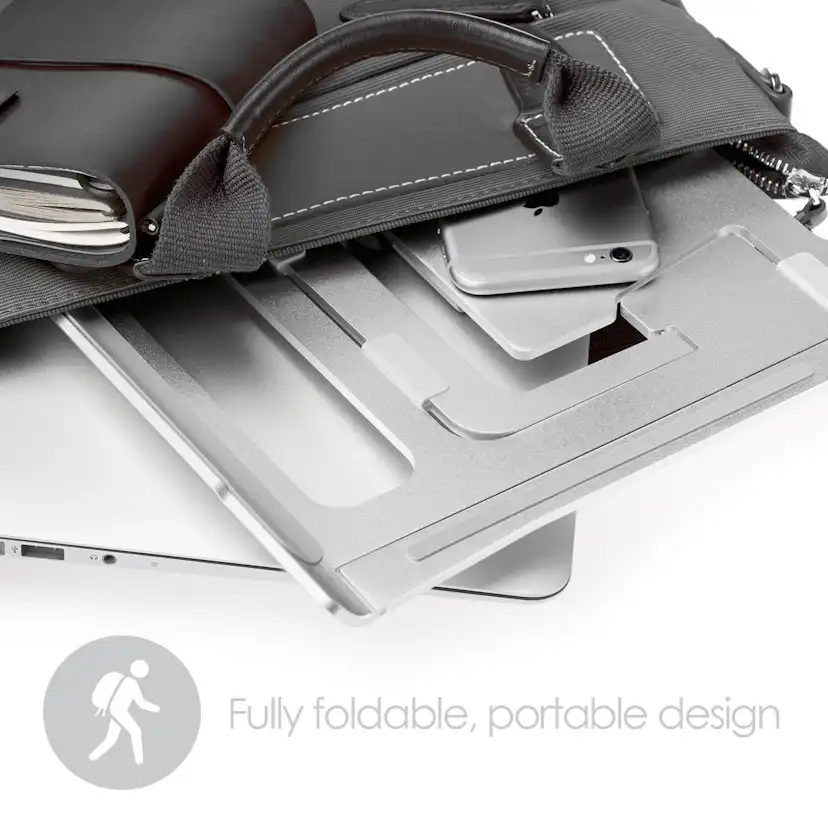 Laptopställ Desire2 Supreme Lite Portable 6 Olika Höjder Silver